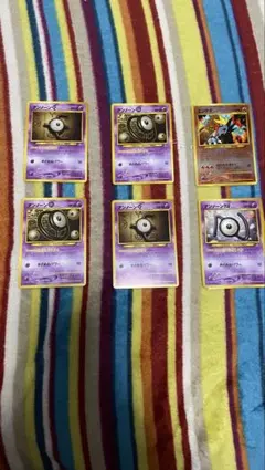 アンノーン 未剥がし コロコロ 限定 旧裏面 ポケモンカード 未開封