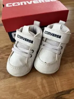 コンバース☆スニーカー ベビーシューズ ミニ インチスター ホワイト 12cm