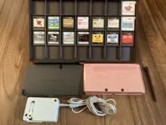 ピンク ニンテンドー3DS 本体 充電器付き