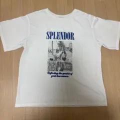 INGNI フォトプリント Tシャツ ホワイト 半袖のサムネイル