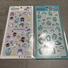 サンリオキャラクターズ　エポキシステッカー　はぴだんぶい　ハンギョドン