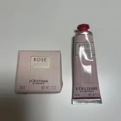 L'Occitane ROSE ハンドクリームとソープセット