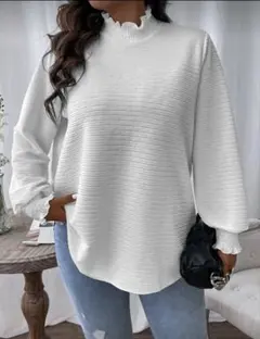 SHEIN プリーツトップス 大きいサイズ 4XL