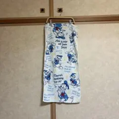 ディズニー ドナルド 水色 ブルー フェイスタオル