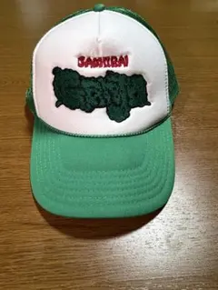 SAMURAI GANJA メッシュキャップ グリーン
