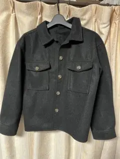 コーデュロイ スエード 春 ジャケット 羽織り カジュアル 黒