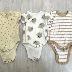 baby GAP ベビーギャップ半袖ロンパース　ボディスーツ3枚セット