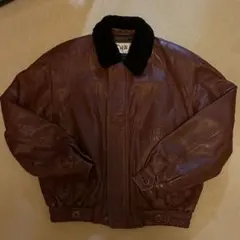 レザージャケット　ボア　ヴィンテージ　一点　短丈