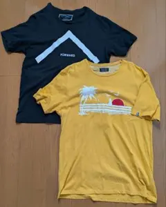 ZARA MAN FLAMMABLE メンズTシャツ 2枚セット L、XLサイズ