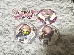 学マス　有村麻央　缶バッジ　ネームバッジ