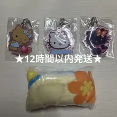 マイメロディ アクリルチャーム ウサハナ ガチャガチャ 4点セット