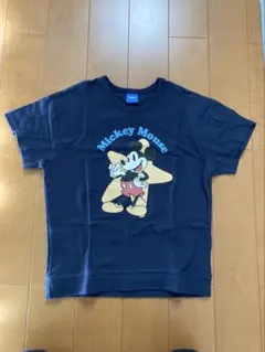 ミッキーマウス Tシャツ M ネイビー