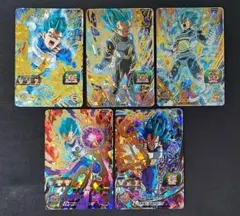 【美品】スーパードラゴンボールヒーローズURゴジータブルー5枚まとめ
