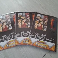 ONE PIECE クリアファイルセット 3枚