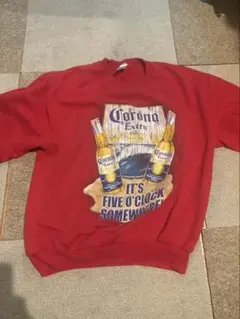 Corona Extra スウェット トレーナー レッド M