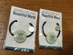 嵐 会場限定 ヘアゴム 青2個セット