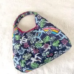 Hula Lani Hawaii ハワイアンプリント 中綿　トートバッグ　軽量