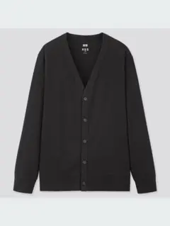 ユニクロ エアリズム UVカットカーディガン ブラック L