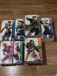 ジョジョ　一番くじ　フィギュアコンプリート　クリアポスター