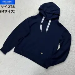 ブルーレーベルクレストブリッジ✨フーディパーカー ネイビー サイズ38
