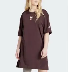 adidas×Sanrio Hello kitty ワンピース　Tシャツ