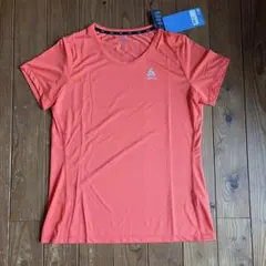 Odlo ランニングTシャツ コーラル Lサイズ レディースのサムネイル