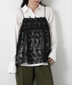 今期新品⭐︎RNA⭐︎ チュールメッシュキャミ hughug - メルカリ