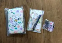 雑誌付録☆スヌーピーの文房具セット