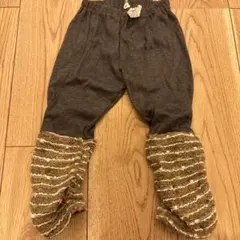 XSサイズベビーレッグウォーマー 90-100cm グレー