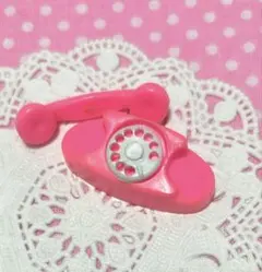 レトロミニチュア 初代リカ 2代目リカ タミーちゃん ドール用 レトロ小物 電話