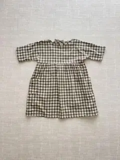 organiczoo半袖ワンピース 2-3Y