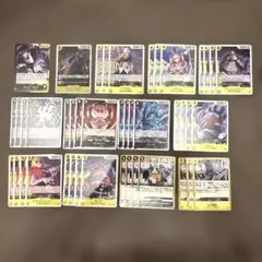 b*可様 蒼海の七傑　黄黒モリアデッキ　デッキパーツ　SR入り