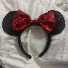 ディズニー　カチューシャ　スパンコール