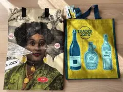 【未使用】ショッピングバッグ　エコバッグTrader Joe's 2枚セット