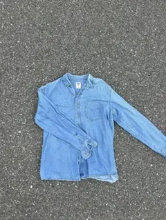 Dickies デニム長袖シャツ XL 古着
