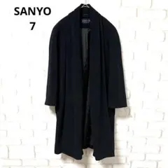 SANYO 長袖　ウールコート　上質　ポケットあり