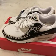 新品　タグ付き　ナイキ ウィメンズ エアマックス90レオパード24.5cm