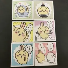 ちいかわ　シール　6枚セット　うさぎメイン