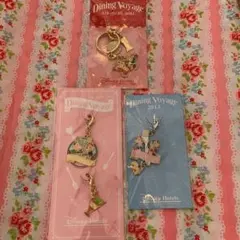 ダイニングヴォヤッジ　ディズニー　　チップ　デール　ホテル　チャーム　3点