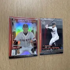引退 巨人 ジャイアンツ 長野久義 スペシャルカード キラカード 他 トレカ2枚