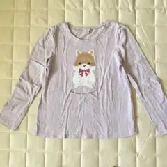 any FAM 長袖カットソー 140 スパンコール(ハムスターと猫)