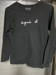 agnès b. ブラック 長袖Tシャツ