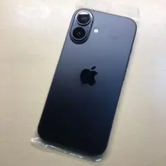 iPhone 16 ブラック　モックアップ実物大の模型ロゴ入り