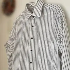 MICHIKO LONDON KOSHINO ストライプワイシャツ Lサイズ