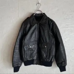 古着80's90's Vintage A-2型 レザージャケット レザーブルゾン
