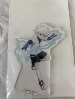 HUNTER×HUNTER ヒソカフェ キルア BIGアクリルスタンド - メルカリ
