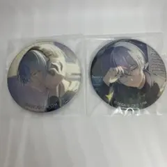 プロセカ　プロジェクトセカイ　ビビバス青柳冬弥 グリッター缶バッジblender