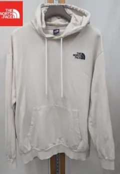 【難あり】THE NORTH FACE 韓国規格 パーカー XL ベージュのサムネイル