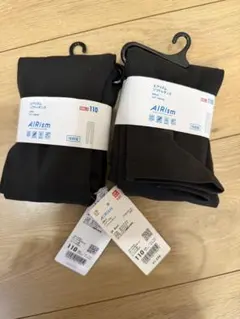 UNIQLO エアリズムソフトレギンス　2点セット　110㎝