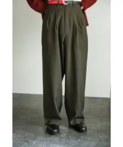 25AW m's braque TUCKED BAGGY PANTS 38のサムネイル